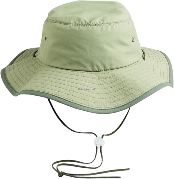 Picture of Outdoor Cap Sunblock Explorer Hat Leather Chin Cord Khaki