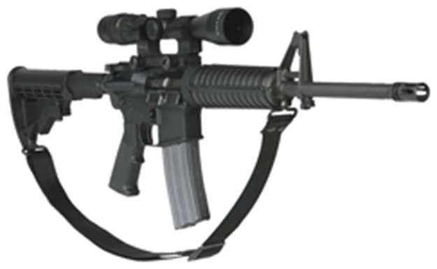 Picture of Max Ops Spt4 Duty Tactical Sling Black Webbing 11" Oal Adjustable Two-Point Tactical SPT428203 051057282031