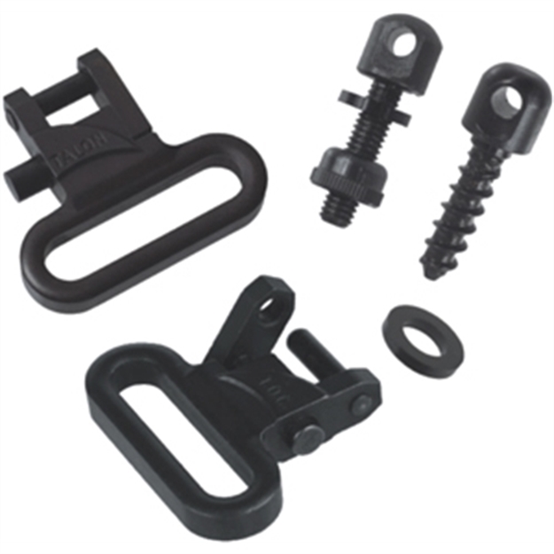 Picture of Outdoor Connection Talon 1" Swivels & Screw Set Quick Release Steel Black TAL79410 051057794107