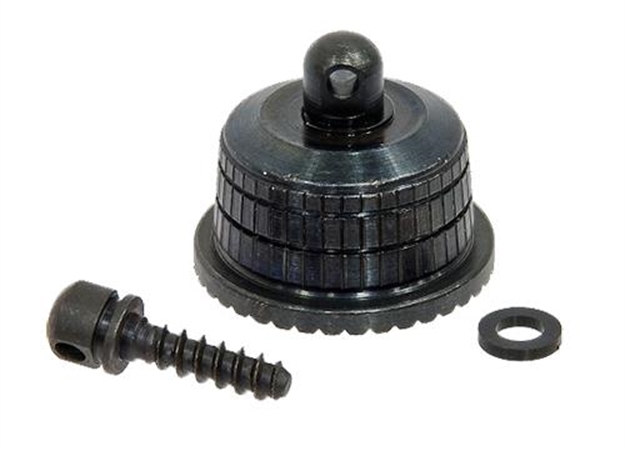 Picture of  Outdoor Connection Tsc79520 Magazine Tube Cap  Shotgun Black Remington 20 Gauge Steel