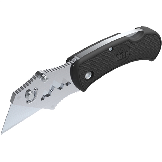 Picture of Outdoor Edge Boa Utility Knife Black 3 Blades BOK20C