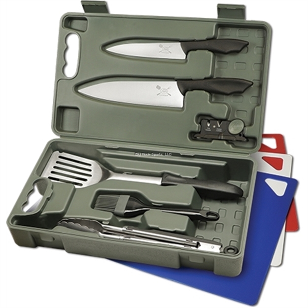 Picture of Outdoor Edge Cut-N-Que 10Pc Bbq Set