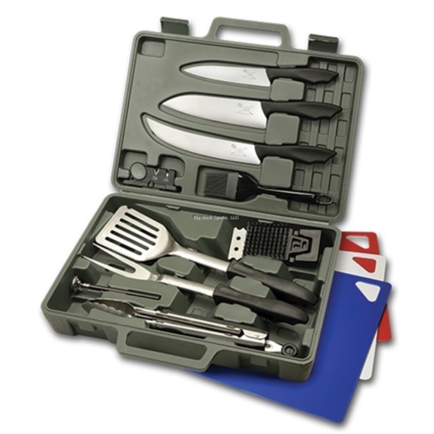 Picture of Outdoor Edge Cut-N-Que (14 Pc. Bbq Set)  Box