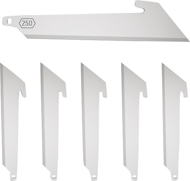 Picture of Outdoor Edge Edge 2.5" Utility Blade Pack 6 SS Blades RRU256C