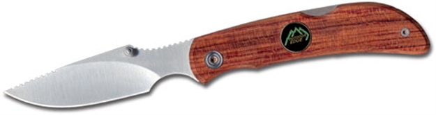 Picture of Outdoor Edge Edge Caper Lite Wood Handle Folding Blade IN Box<