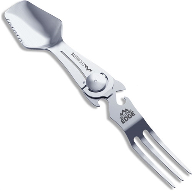 Picture of Outdoor Edge Edge Chowlite W/ Full Size Spoon/Fork & 3 Tools CWL20C 743404401928