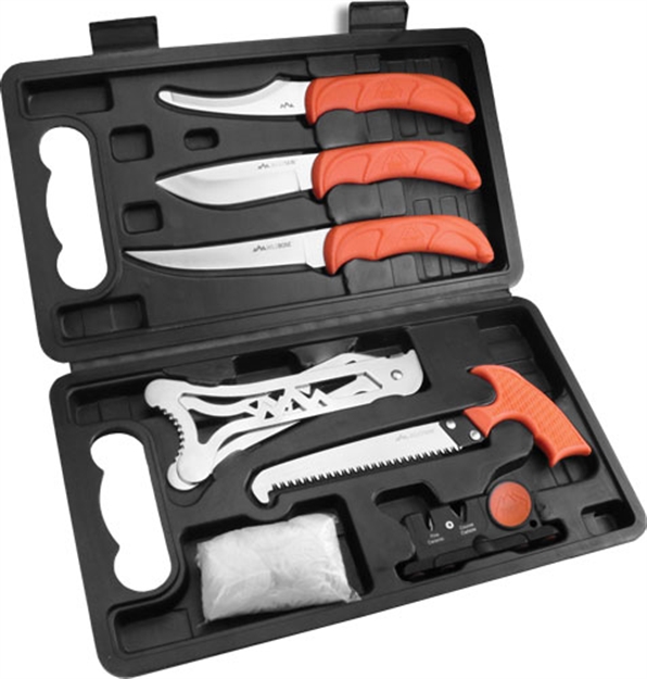 Picture of Outdoor Edge Edge Jaeger-Pak 8 Piece Butcher Set W/Hard Case