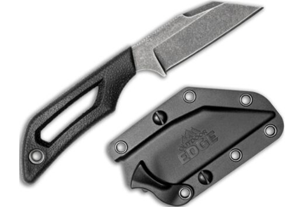 Picture of Outdoor Edge Edge Pivot 2.6" Fixed Wharncliffe Blk/Ss W/Sheath PKWC2C 743404202327