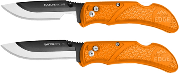 Picture of Outdoor Edge Edge Razor Onyx 3" 2-Pack W/ 2 Blades Promo! P242OXB302C 743404302461