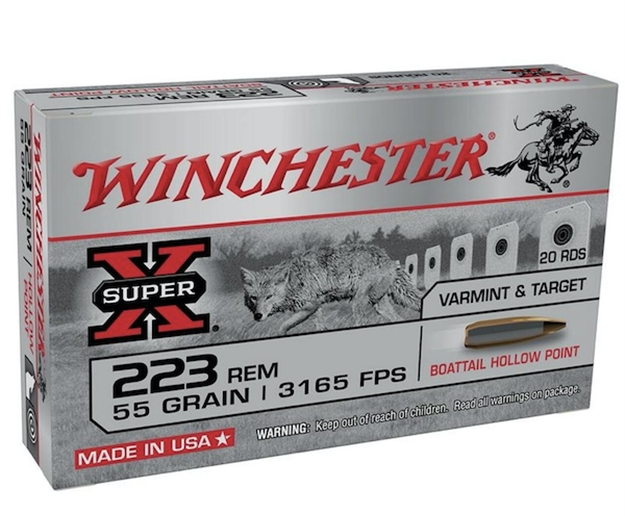 Picture of Outdoor Limited 223 Sup-X 55Gr Bthp 20Rd