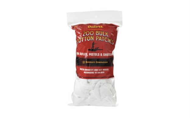Picture of Outers Cotton Bulk Cleaning Patches, All Sizes- 200 CT 42380 076683423801