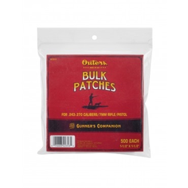 Picture of Outers Synthetic Cleaning Patches, Bagged, 30-45 Cal (300 Ea) 42355 076683423559