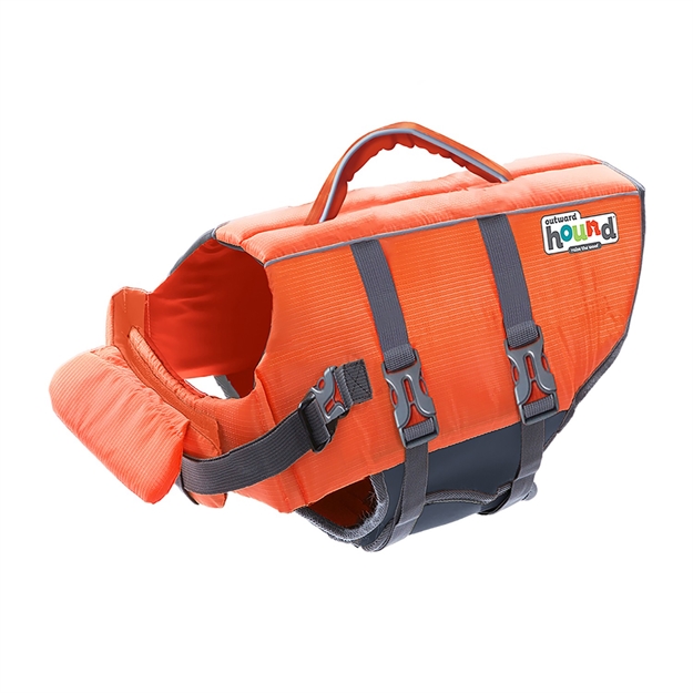 Picture of Outward Hound Granby Splash Life Jacket Orange MD