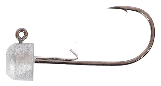 Picture of Owner Block Head Type Ultrahead Jig, 1/32 Oz., Size 1 Super Needle Point Hook, Natural Lead, 4/Pk