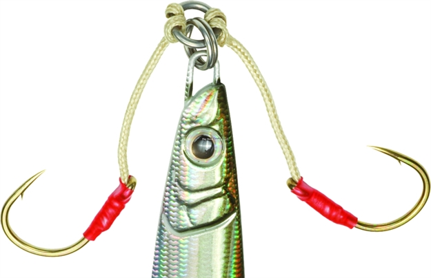 Picture of Owner Dancing Stinger Assist Hook Short Hook, Size 3/0, Needle Point, Black Chrome, 3 Per Pack