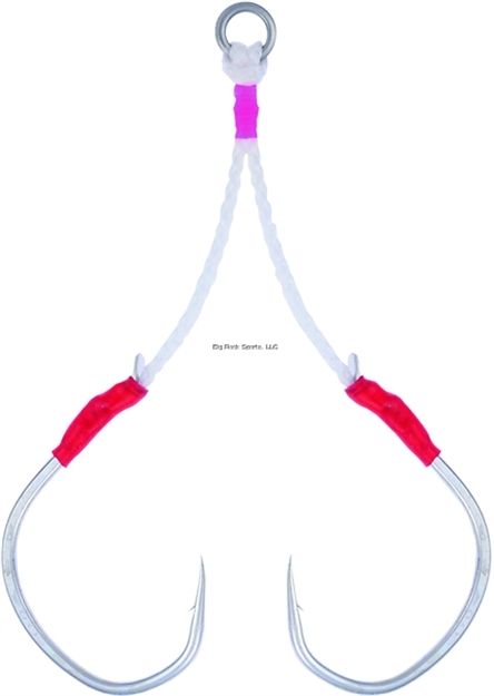 Picture of Owner Dancing Stingers Guardian Dual Zo-Wire Hook, Size 3/0, Needle Point, Light Wire, Vacuum Tinned, 2 Per Pack 4220-139 054831093564