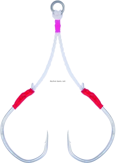 Picture of Owner Dancing Stingers Guardian Dual Zo-Wire Hook, Size 5/0, Needle Point, Light Wire, Vacuum Tinned, 2 Per Pack 4220-159 054831093588