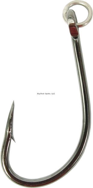 Picture of Owner Gorilla Ringed Live Bait Hook With Cutting Point, Size 3/0, Forged Shank, Ringed/Welded Eye, Black Chrome, 5 Per Pack