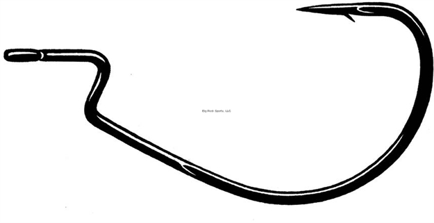 Picture of Owner Jungle Wide Gap Hook - ZO Wire, 5/0, Silky Gray, 5Pk