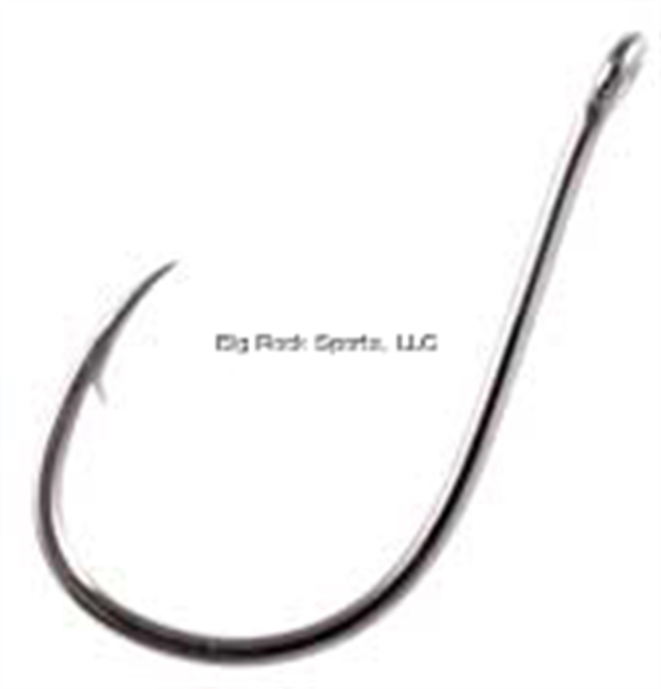 Picture of Owner Mosquito Bass Hook, Size 5/0, Needle Point, Forged Shank, Light Wire, Offset, All Purpose, Black Chrome, 3 Per Pack
