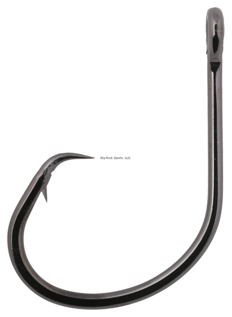 Picture of Owner Mutu Hybrid Circle Hook, Size 2 Offset Point, Black Chrome Finish, 8/Pk