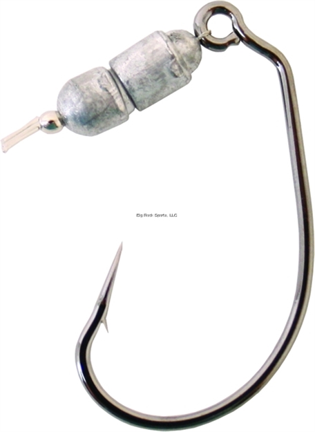 Picture of Owner Phantom Tube Hook With Cutting Point, Size 3/0, 1/8 Oz, Short Shank, Weedless, Black Chrome, 4 Per Pack