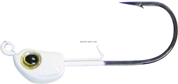 Picture of Owner Ultrahead Inshore Jighead, 3/16 Oz, 3/0 Hook, White, 4/Pack