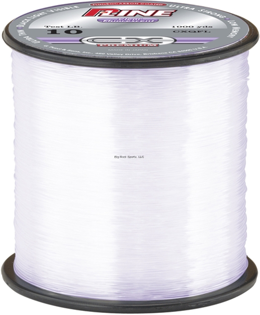 Picture of P-Line Cxx X-Tra Strong Mono 12Lb 600Yd Spool Hi-Vis Clear Fluorescent