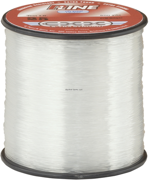 Picture of P-Line Cxx X-Tra Strong Mono 20Lb 600Yd Spool Crystal Clear 1/4Lb