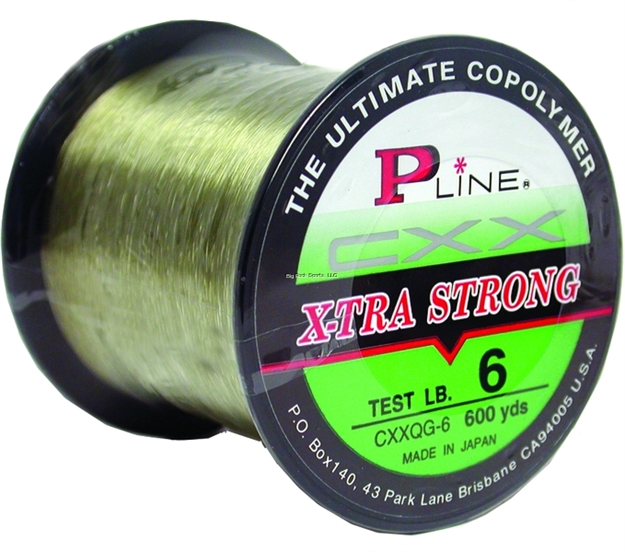 Picture of P-Line Cxx X-Tra Strong Mono 600Yd Spool Moss Green 1/4 Size Cxxqg-10