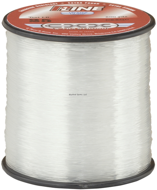 Picture of P-Line Cxx X-Tra Strong Mono 8Lb 600Yd Spool Crystal Clear 1/4Lb