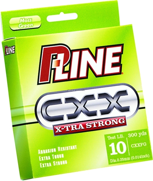 Picture of P-Line Cxx X-Tra Strong Mono Filler Spool 300Yds Moss Green Cxxfg-10