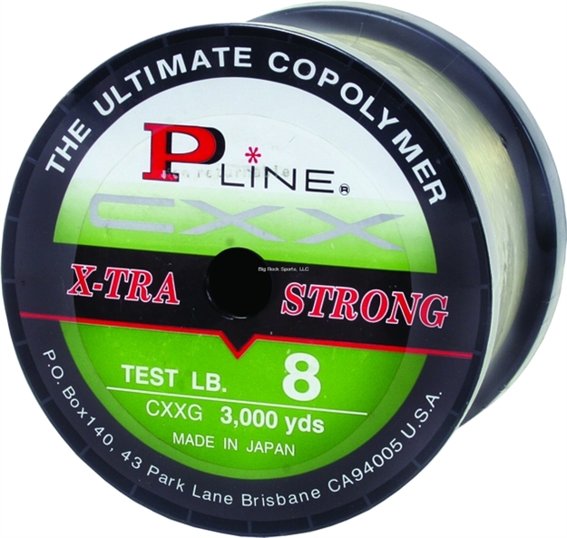 Picture of P-Line Cxx X-Tra Strong Mono Service Spool 3000Yds Moss Green Cxxg-15
