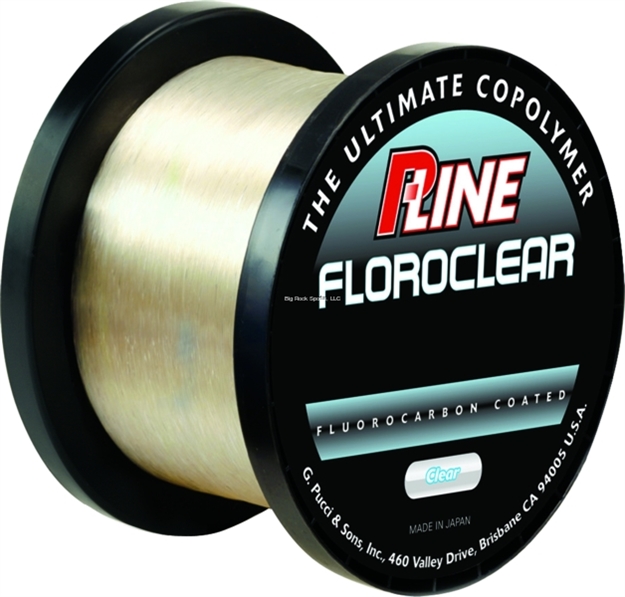 Picture of P-Line Floroclear Fluorocarbon Coated Mono 3000Yds 6Lb Clear