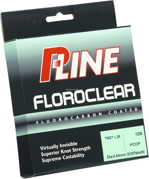 Picture of P-Line Floroclear Fluorocarbon Coated Mono 300Yds 6Lb Mist Green
