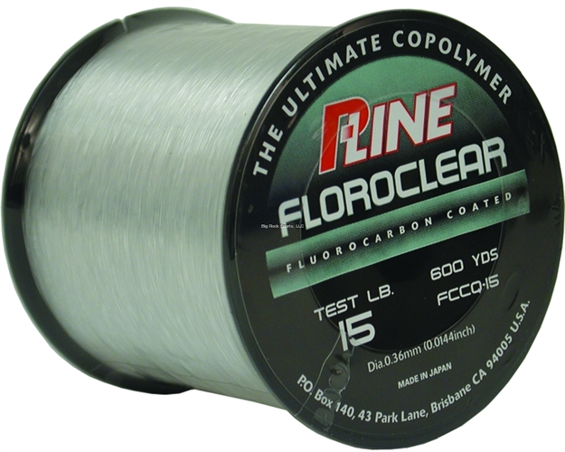 Picture of P-Line Floroclear Fluorocarbon Coated Mono 600Yd 15Lb Clear