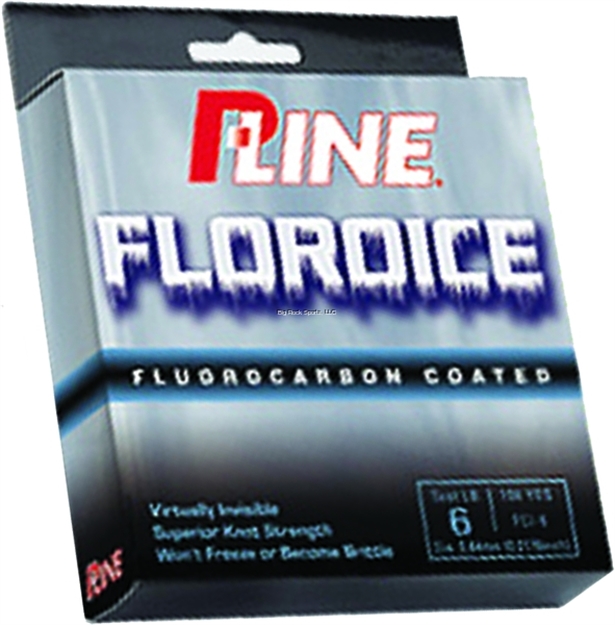 Picture of P-Line Floroice Fluorocarbon Coated Mono Line Clear 100Yd 2Lb Clear