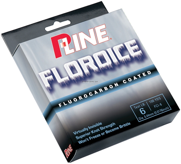 Picture of P-Line Floroice Fluorocarbon Coated Mono Line Clear 100Yd 4Lb Clear
