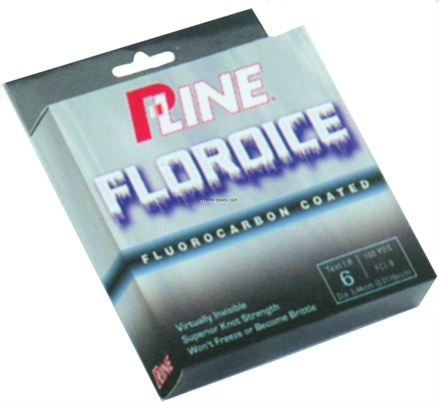 Picture of P-Line Floroice Fluorocarbon Coated Mono Line Clear 100Yd 6Lb Clear