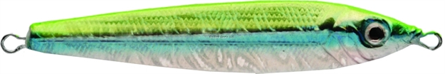 Picture of P-Line Laser Minnow Jig, 1/2 Oz, Chartreuse/Silver/Blue