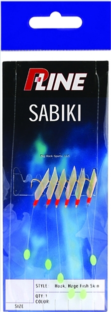 Picture of P-Line Sabiki Rig Hage Aurora Fish Skin Sabiki Rig Safs6
