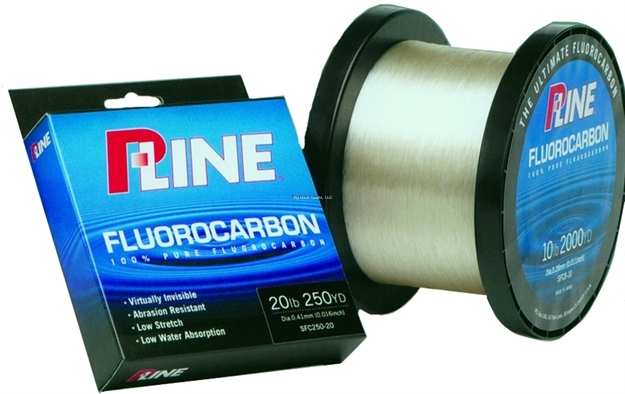Picture of P-Line Soft Fluorocarbon Fishing Line 250Yd 20Lb, Clear
