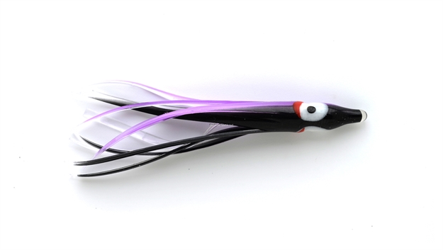 Picture of P-Line Sunrise Squid Skirt, 4 1/2"  Dark Purple Solid Black NO Glitter