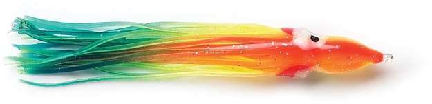 Picture of P-Line Sunrise Squid Skirt, 4 1/2", Clown, 5/Pack