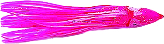 Picture of P-Line Sunrise Squid Skirt, 4 1/2", Pink, 5/Pack