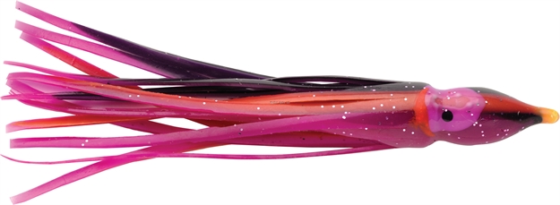 Picture of P-Line Sunrise Squid Skirt, 4 1/2", Purple/Dark Purple/Black, 5/Pack