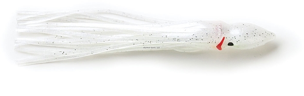 Picture of P-Line Sunrise Squid Skirt, 4 1/2", White, 5/Pack