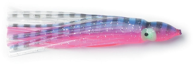 Picture of P-Line Sunrise Squid Skirt, 9 1/2", Pink/Purple/Black, 1/Pack