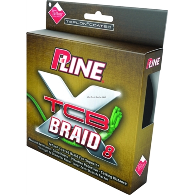 Picture of P-Line Xtcb 8-Carrier Braided Line 80Lb 150Yd Green