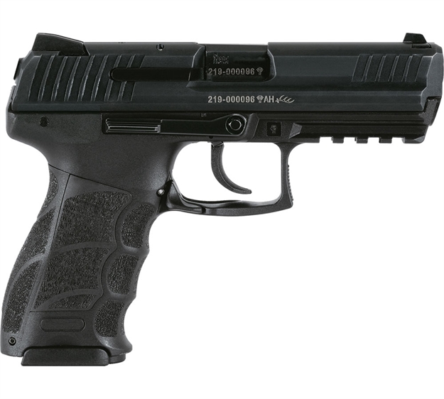 Picture of Heckler & Koch 81000117 P30l V1 Light Lem 9Mm Luger 10+1, 4.45" Black Polygonal Rifled Barrel, Long/Serrated Steel Slide, Polymer Frame W/Picatinny Rail, Black Finger Groove Grip, Ambidextrous 730901L-A5